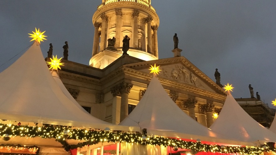 Gendarmenmarkt during the christmas time Gendarmenmarkt during the christmas time